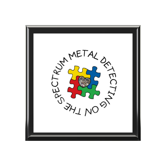 Custom Puzzle Design Jewelry Box, Unique Gift for Him or Her, Personalized Storage, Birthday Present, Keepsake Organizer